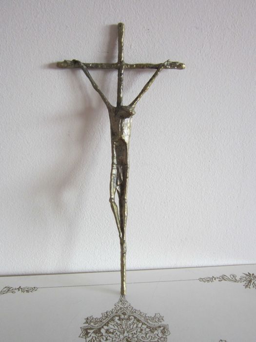 cadou rar Crucifix Cruce 1983 Erwin Huber