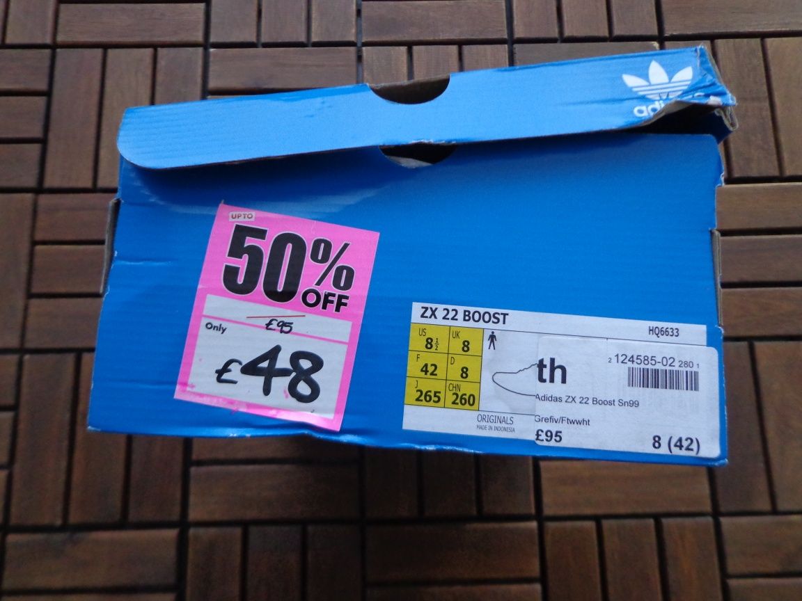 Мъжки маратонки Adidas ZX 22 BOOST размер 42
