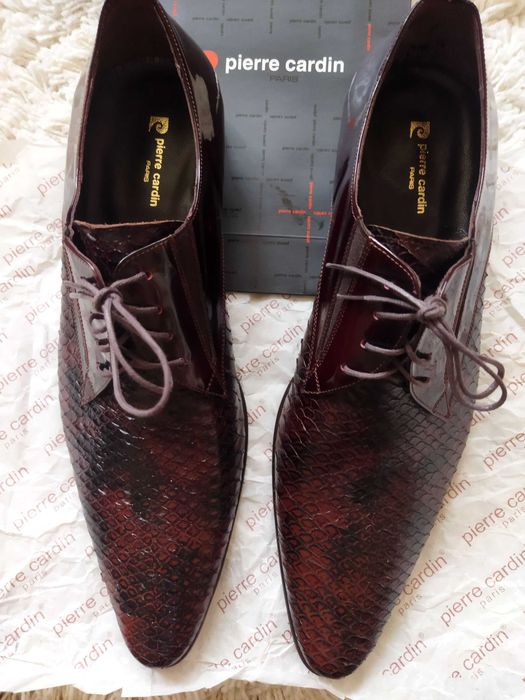 Туфли Pierre Cardin (Франция),кожа питона,оригинал,новые,р-р 43
