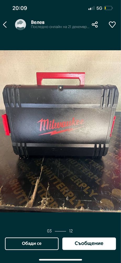 Гайковерт на батерии за части MILWAUKEE 18V brushless 3