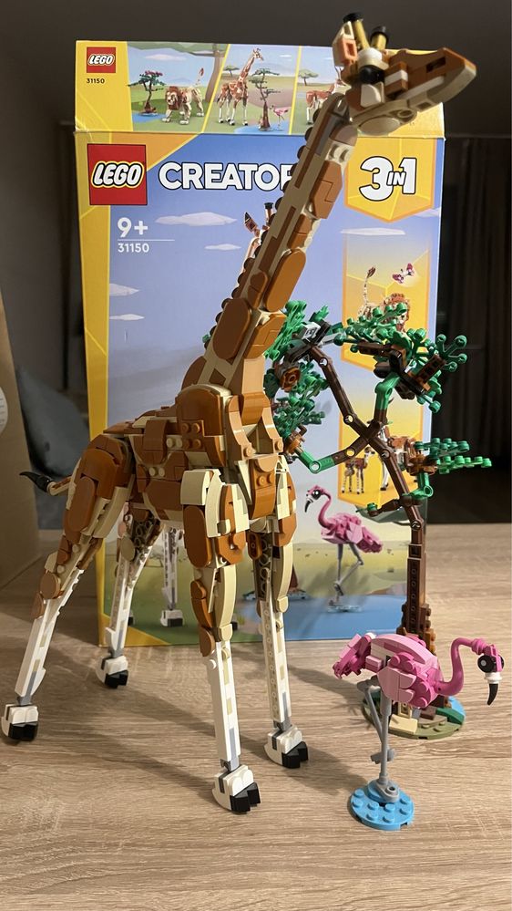 LEGO CREATOR 3в1 Диви животни от сафари 31150