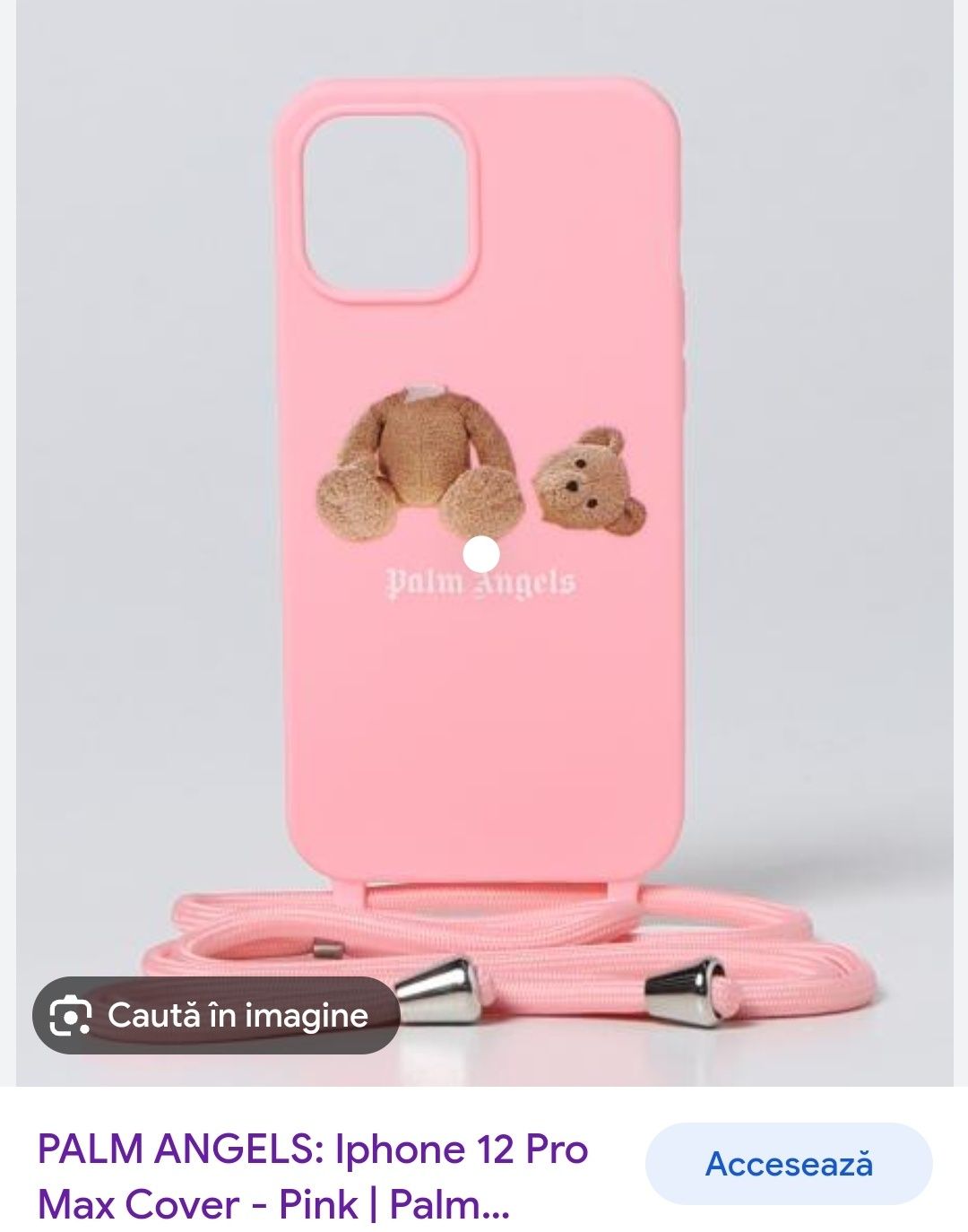 Husa roz Palm Angels IPhone 12 Pro Max