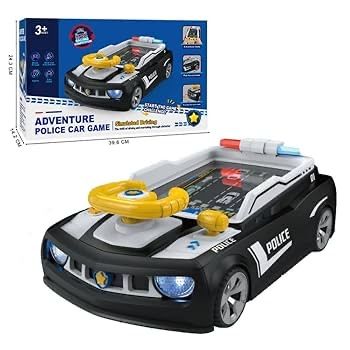 ДЕТСКА ИГРОВА КОНЗОЛА полицейска кола 40 см