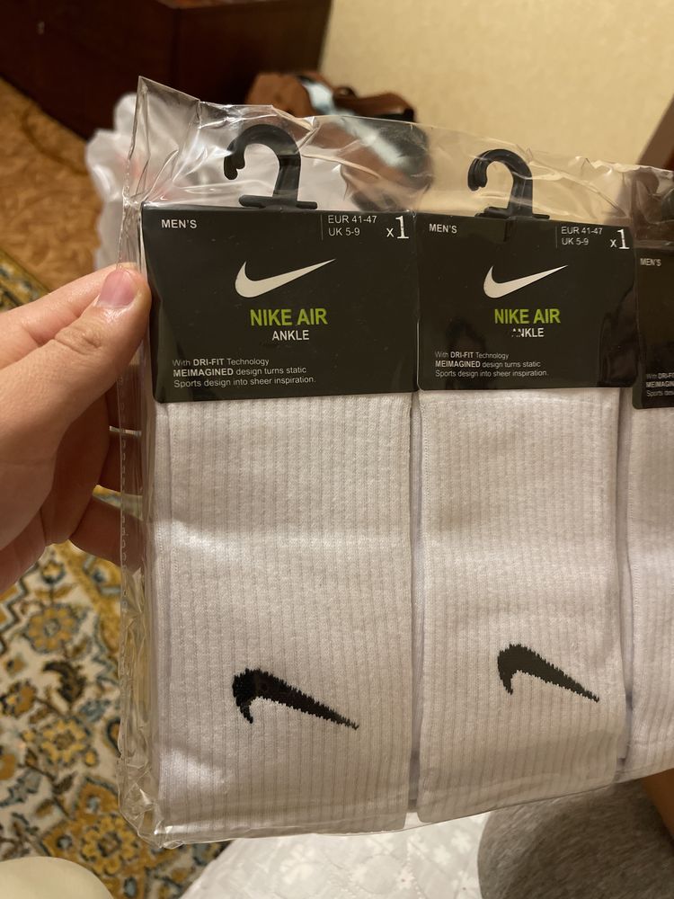 Носки Nike с технологией  Dri-FIT