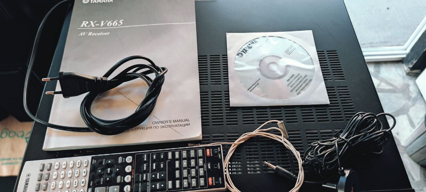 Ресивър Yamaha RX-V665 7.2 HDMI Dolbytrue DSP USB iPod