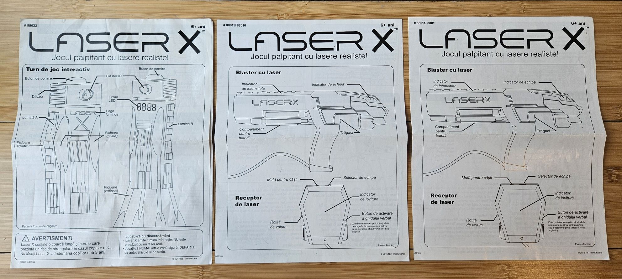 Set 5 Laser X Blaster si Laser X Gaming Tower