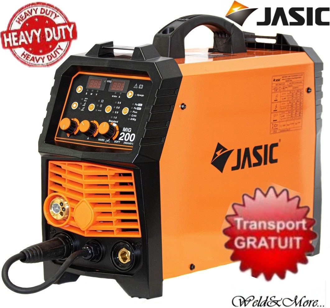 JASIC MIG 200 PREMiUM(N2A401) - Aparat sudura cu sarma MIG-MAG/TIG/MMA