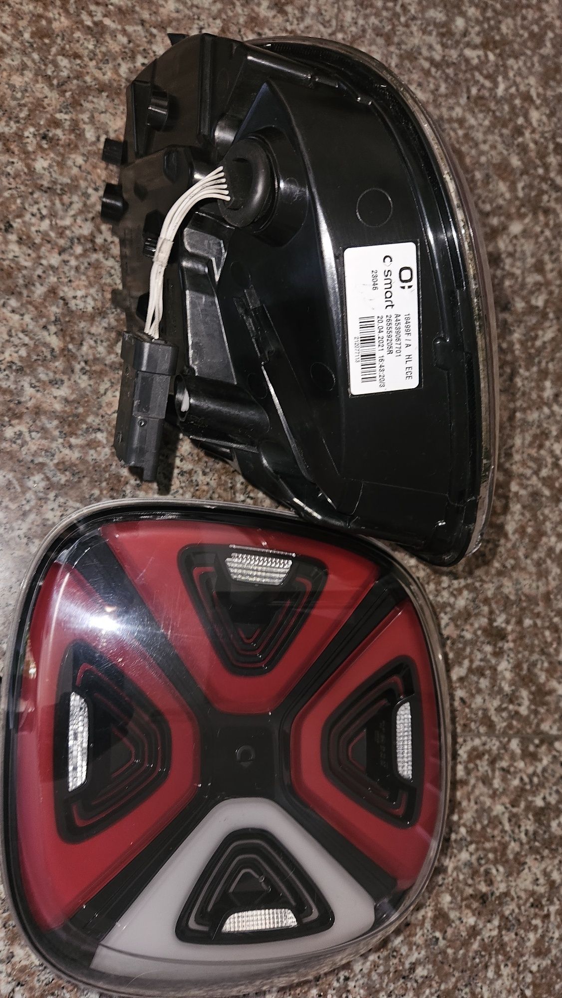 Лед стопове за Smart fortwo forfour 453