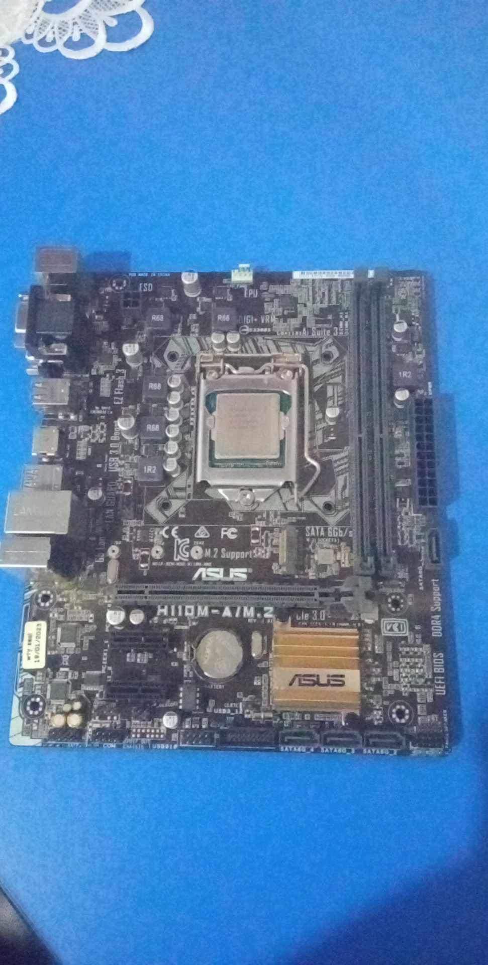 Intel core i5 6600k + Asus B150M-C Placa de baza