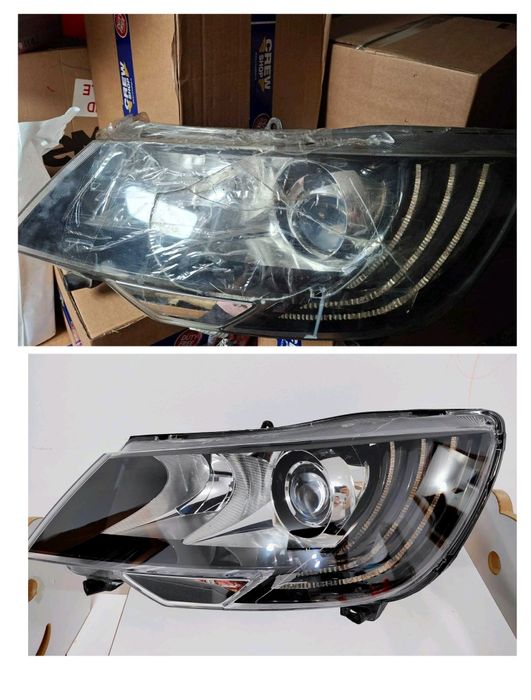 Far bi-xenon adaptiv+Led Skoda Superb 2