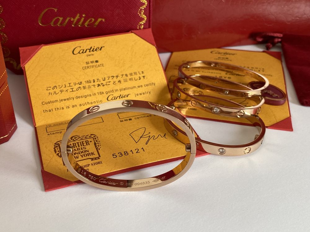 Brățară Cartier LOVE 16 Rose Gold 18K