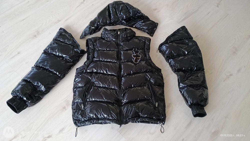 Ново черно мъжко яке