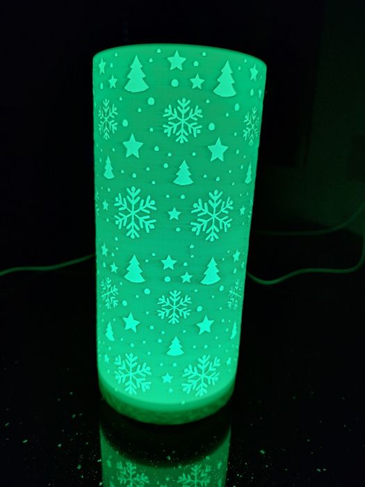 Коледна нощна лампа