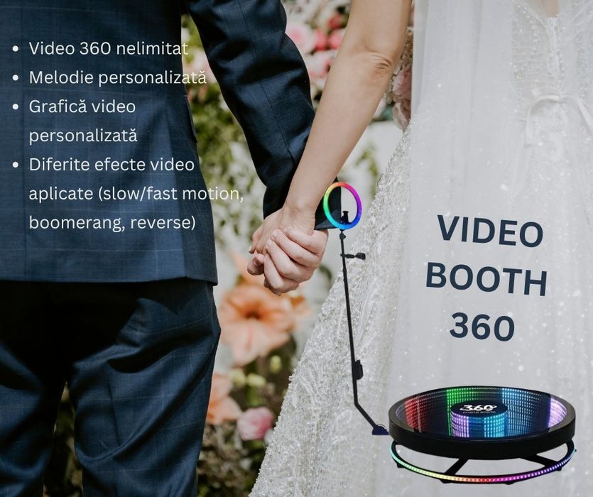 Photo booth, mașină fum greu, artificii, cabina foto evenimente