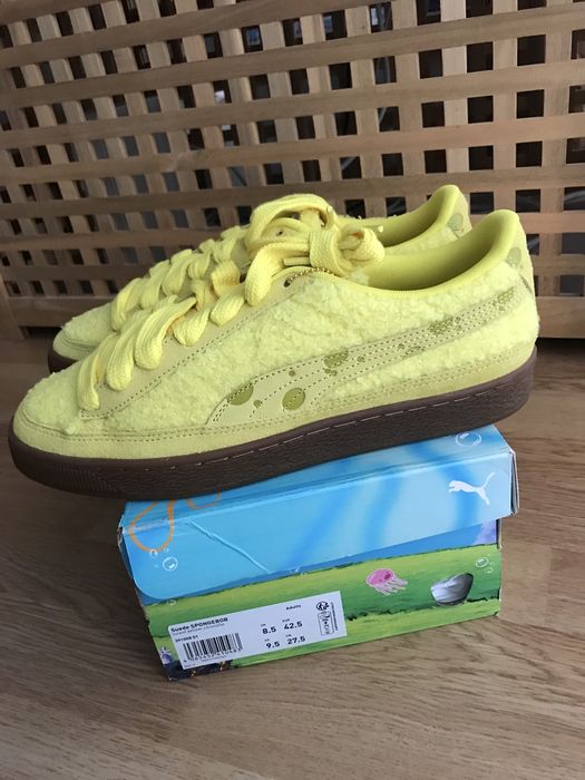 Puma Suede Spongebob Versace Balmain Gucci Yeezy 40 42 43 Piele Noi 41