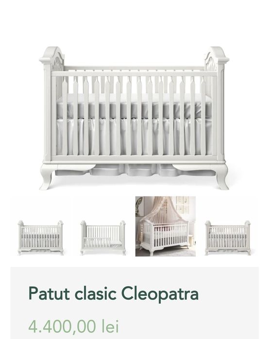 Pat pentru copii exclusivist lemn masiv fag