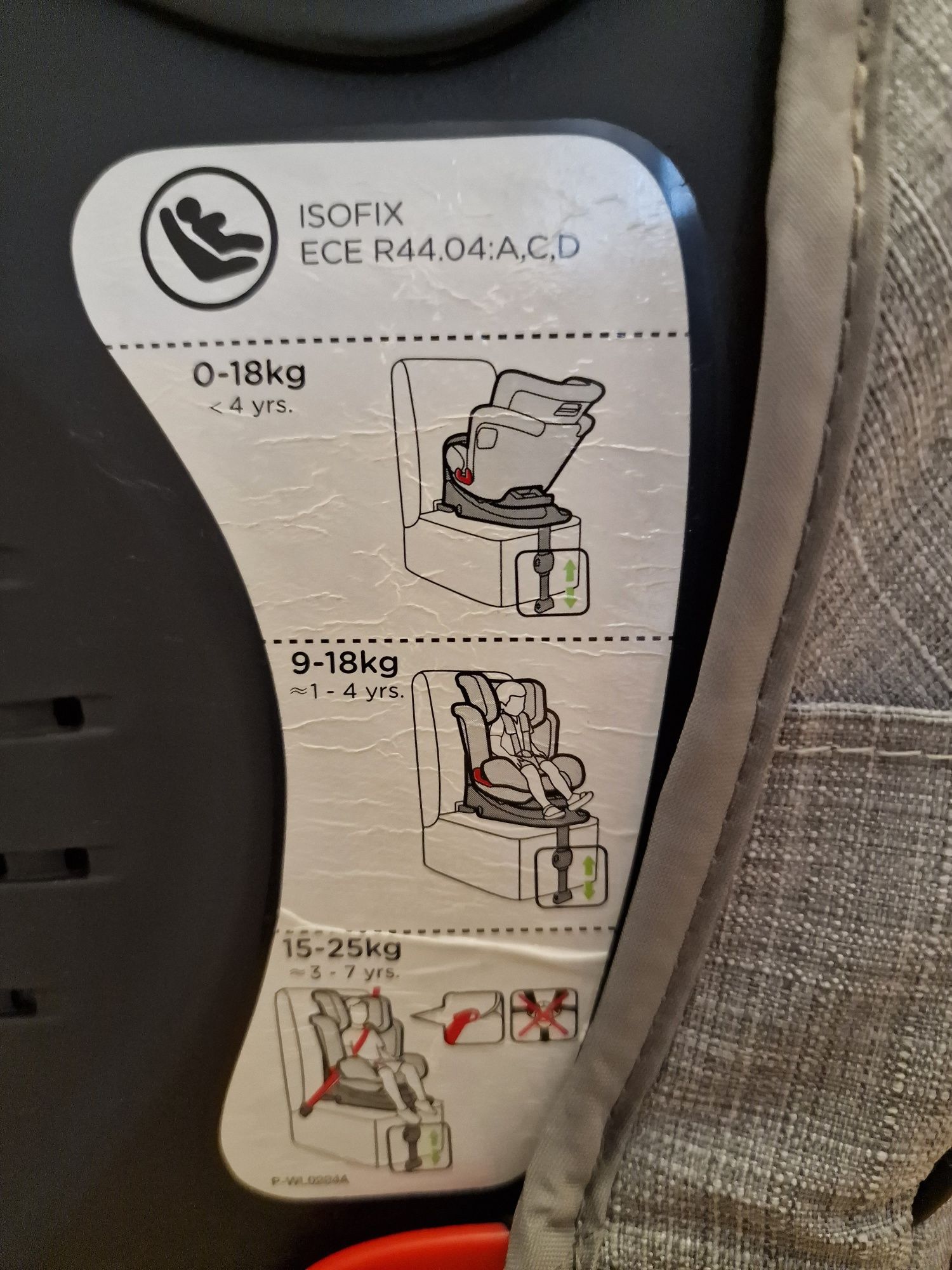 Scaun auto Isofix Joie Stages în stare impecabila,  scaun de masina