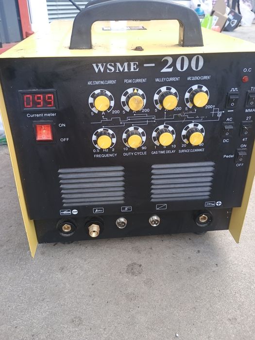 Aparat sudura TIG 200 AC / DC aluminiu inox otel argon