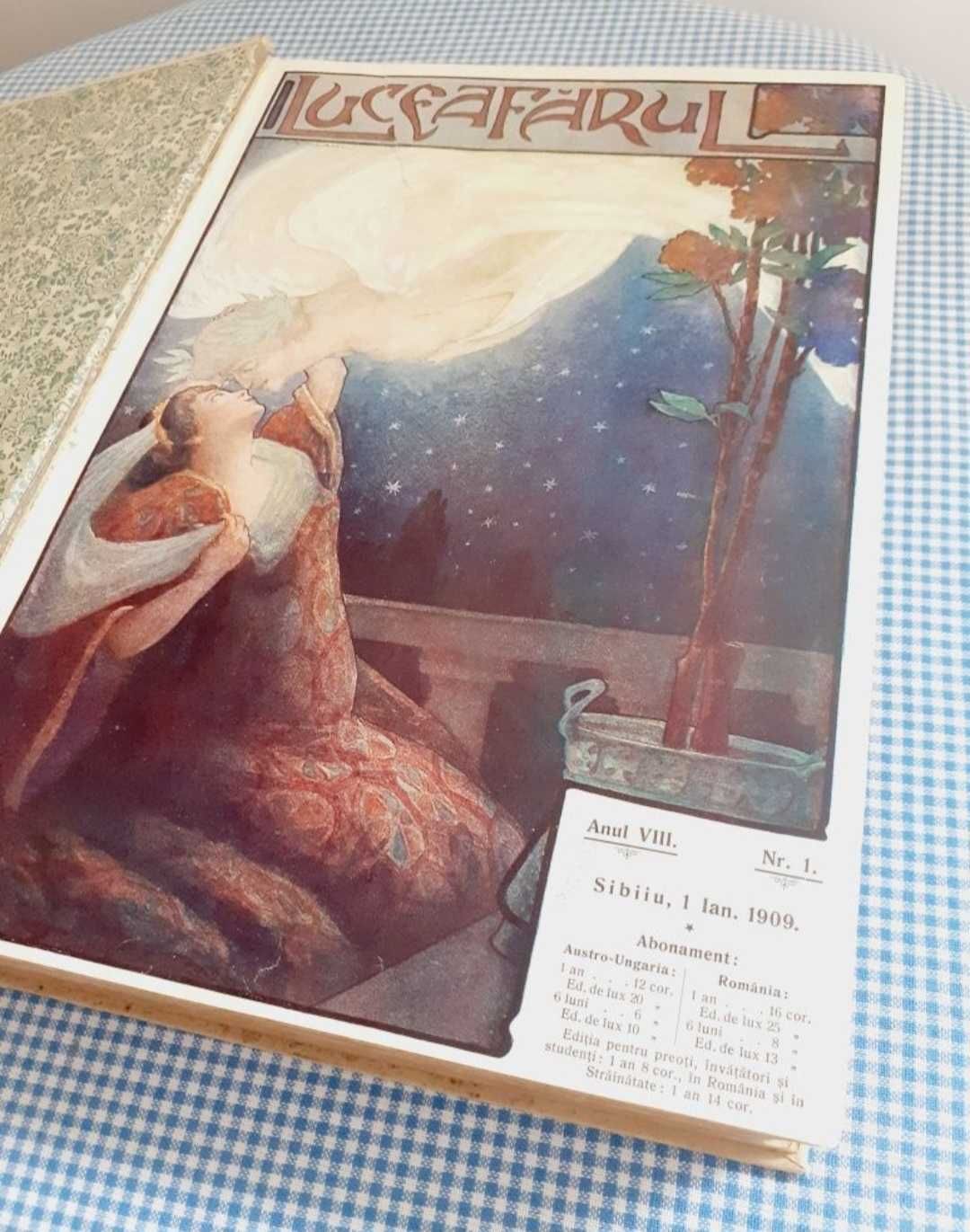 Luceafarul ,Revista Literara 1909 ,Carte veche de colectie foarte rara