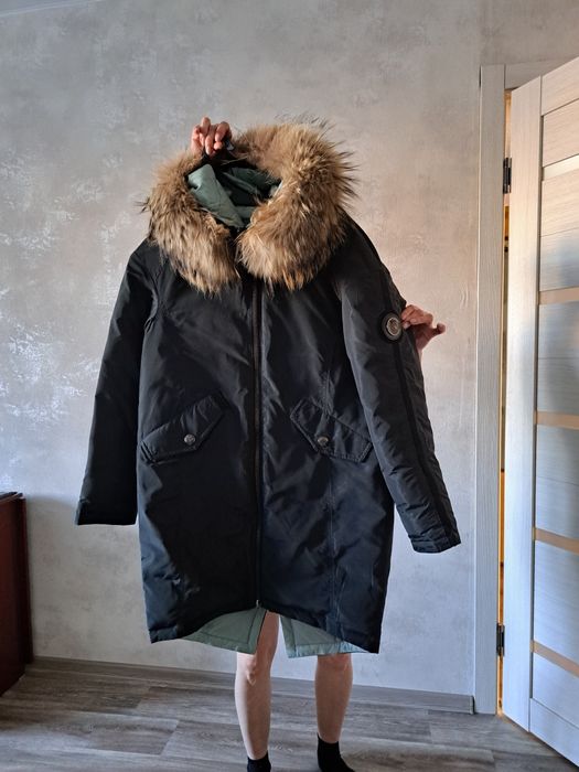 Женский пуховик био пух