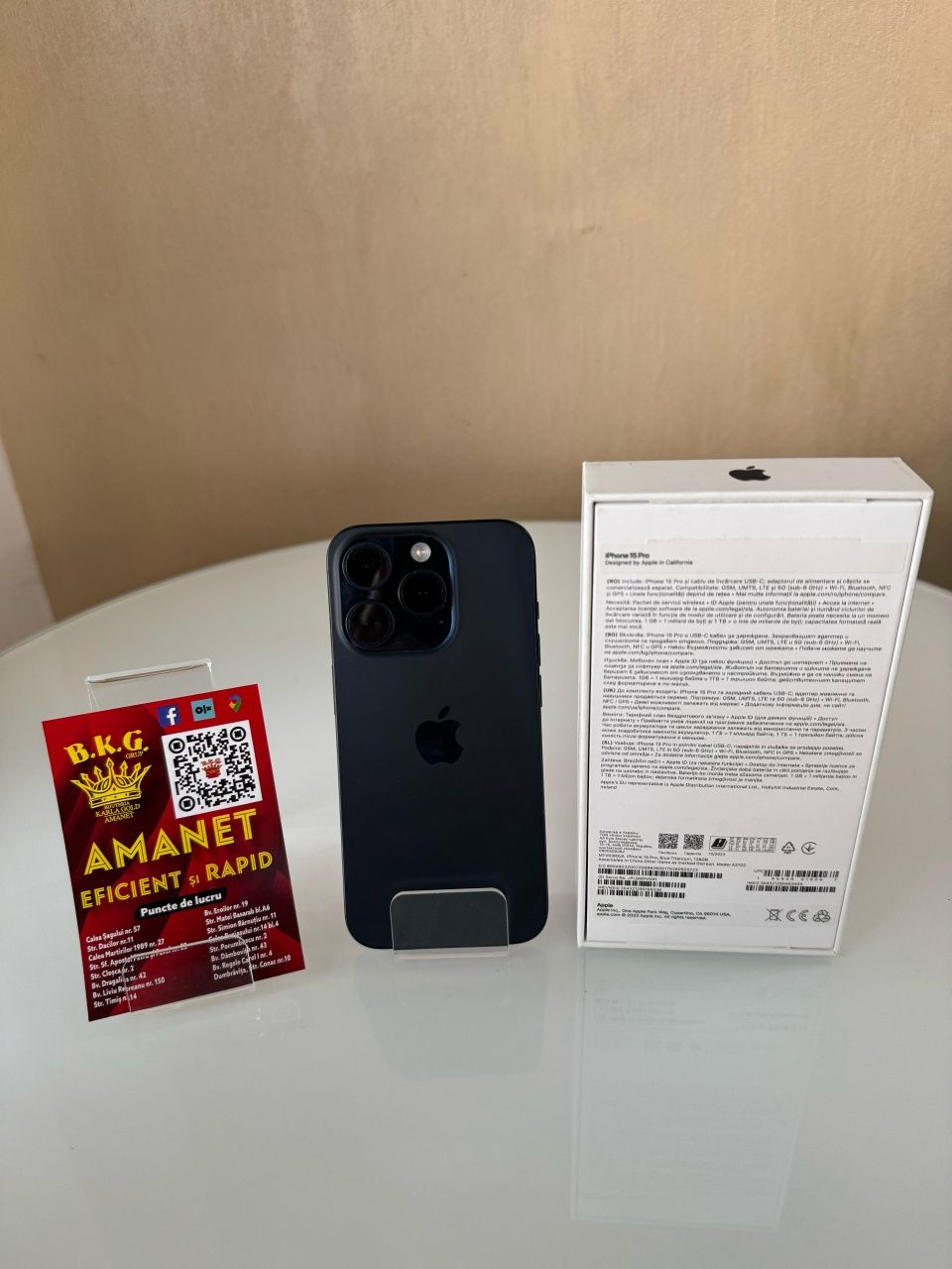 Iphone 15 Pro 128gb Amanet BKG