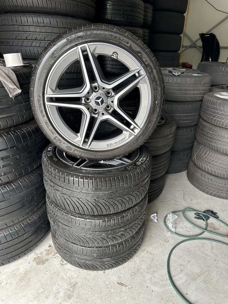 jante mercedes w 205 c class 5x112 anvelope 225 45 18 cu 245 40 18