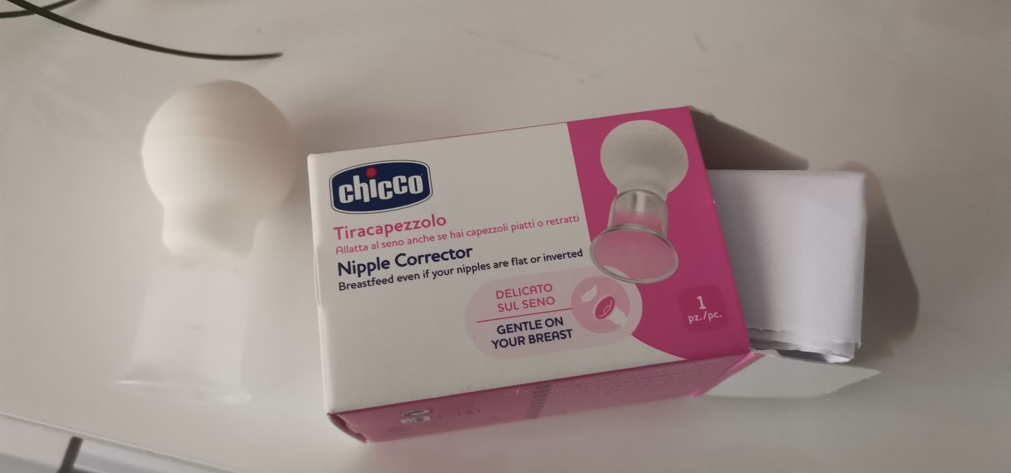 Коректор за плоски зърна при кърмене Chicco