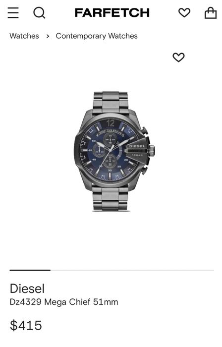Часы Dizel 51 mm