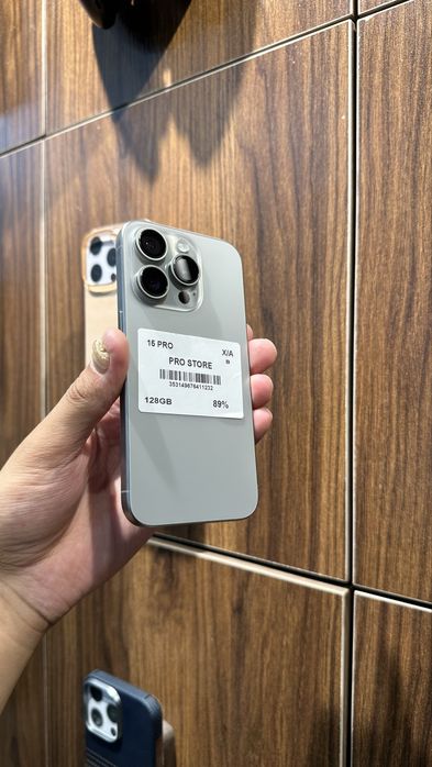 iphone 15 pro 128gb dual 89% Naxt va Nasiya savdo
