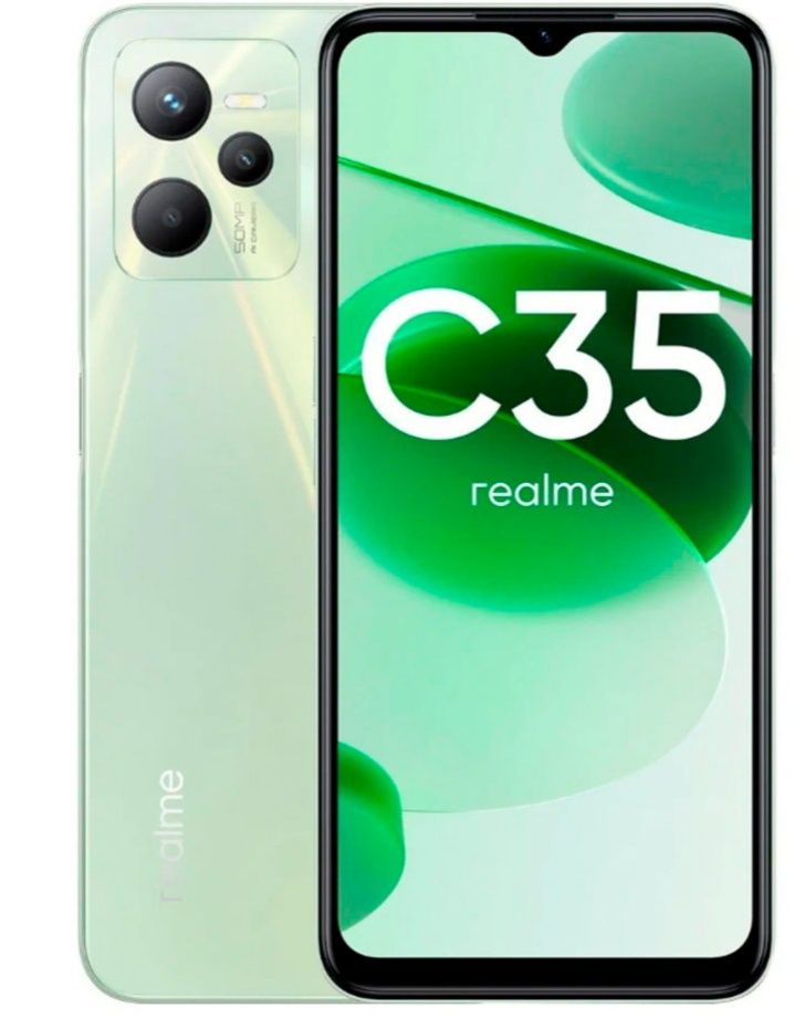 Новые Смартфоны по Выгодным Ценам Realme C35 4GB/128GB Доставка по Узб