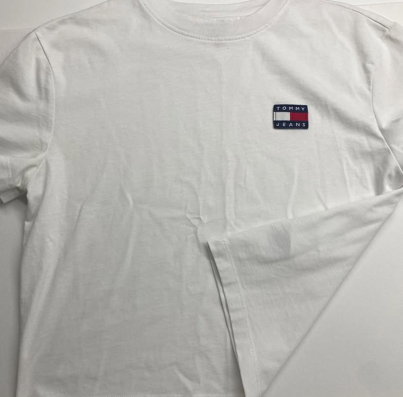 Тениска Tommy Jeans бяла