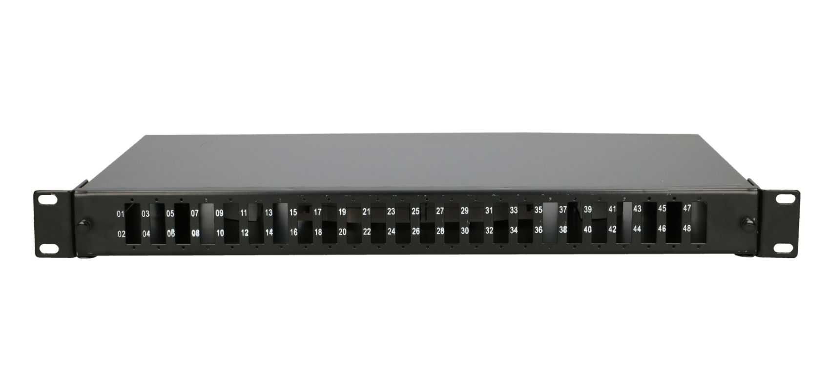 Patchpanel pentru fibra optica 48 fire ( 24 duplex SC )