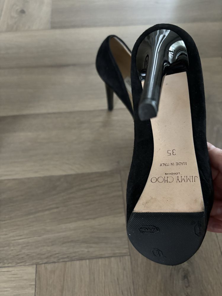 Jimmy Choo 35 размер замша черные