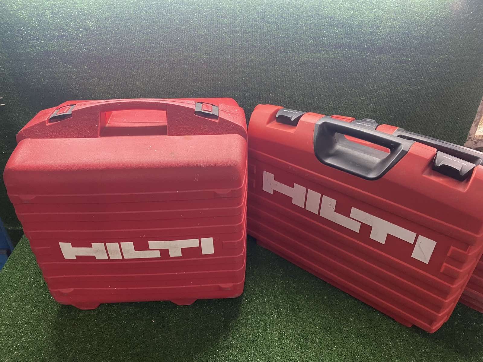 Куфари на Hilti в перфектно състояние