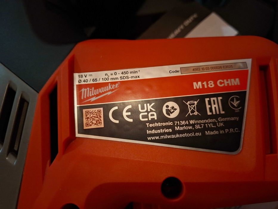 Ciocan rotopercutor Milwaukee M18 CHM-0C nou