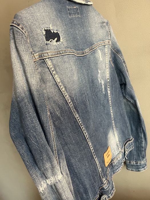 Дамско дънково яке