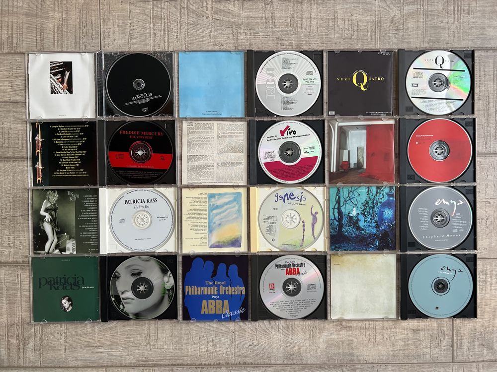 Lot 2 cd-uri originale muzica diversa anii 80-90