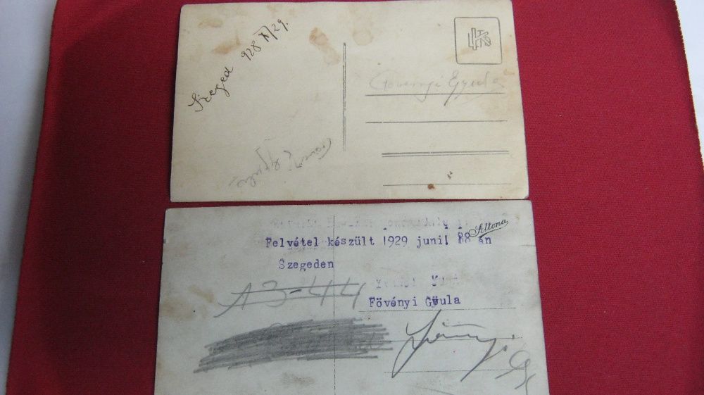 2 Ilustrate,tip foto,motociclete,Szeged,Ungaria,1929.