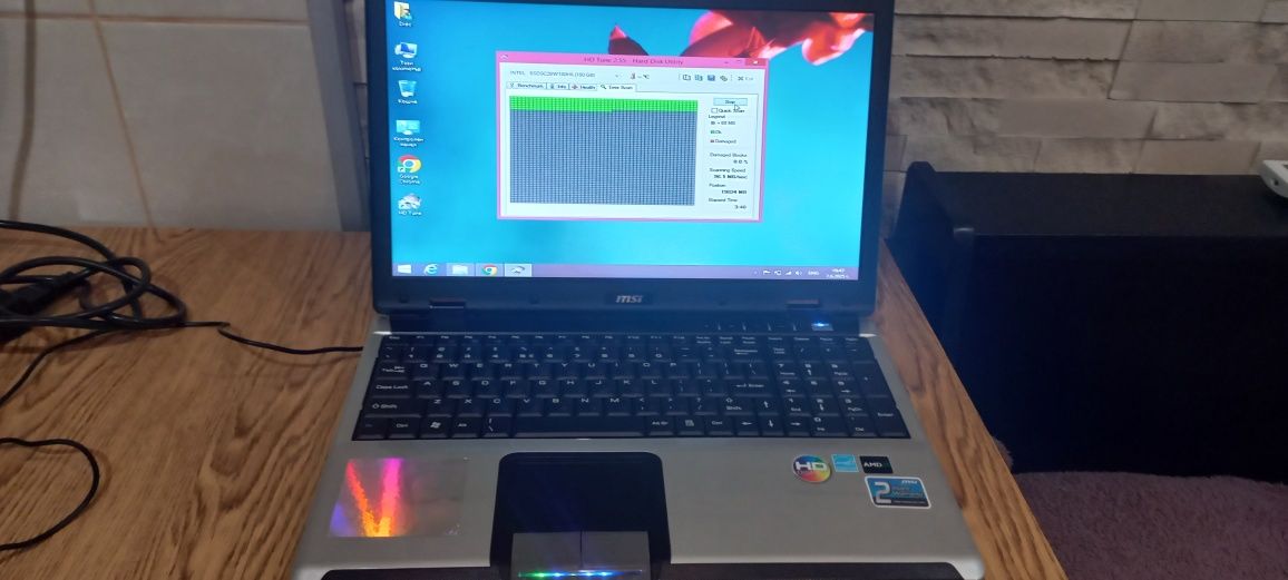 Лаптоп MSI в отлично състояние