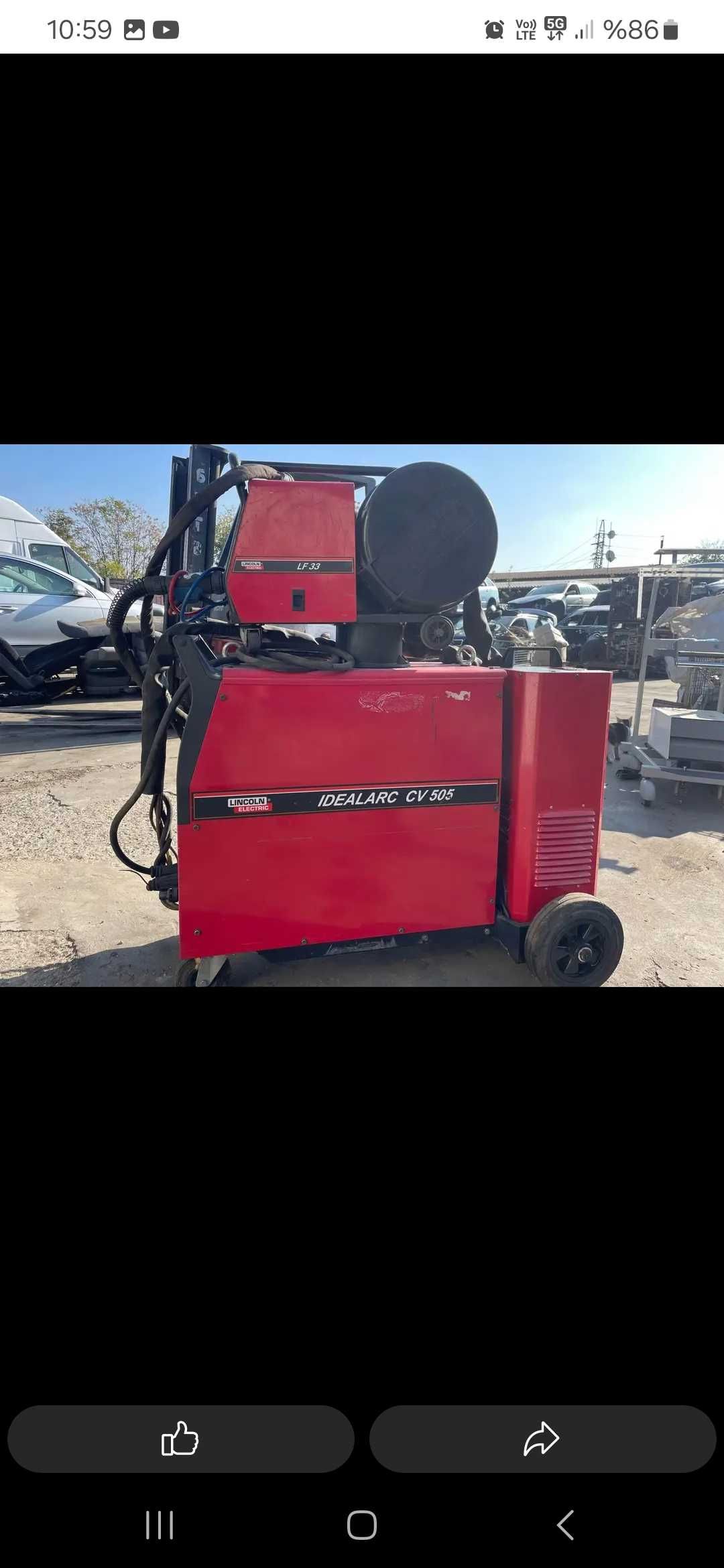 Lincolin electric idealarc cv 505