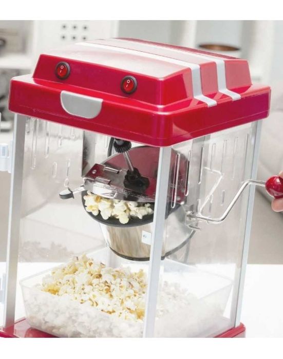 Машина за пуканки в червено