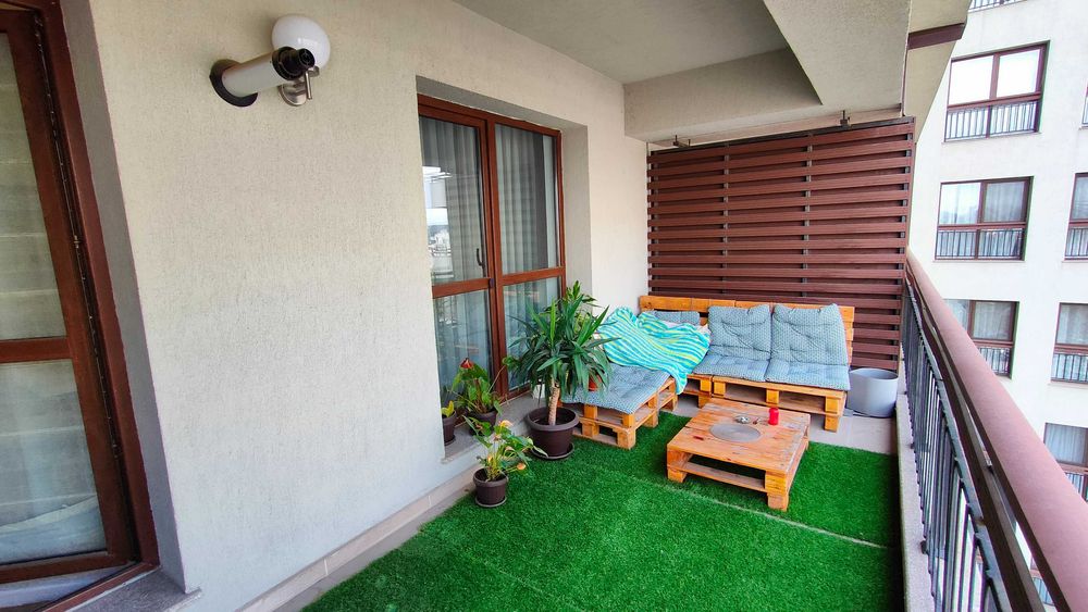 Ap 2 camere, 49mp+terasă 15mp, parcare subterană Bragadiru,Cristalului