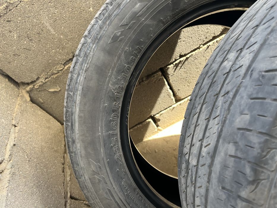 Шины 235/60 r18 две штуки