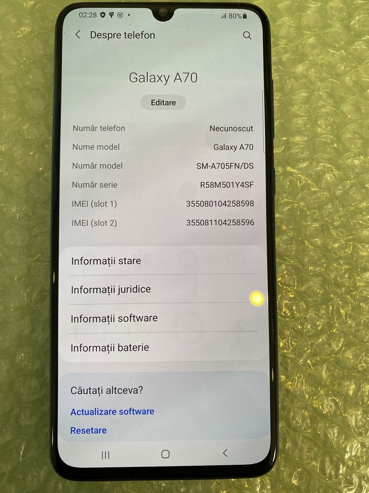 Samsung Galaxy A70 (2019) ID-qil311