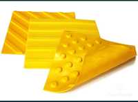 Тактильная плитка,резиновая плитка, тактильная ПВХ ,жёлтая плитка