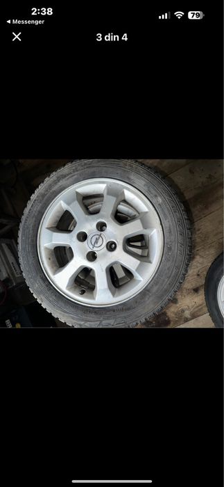 Jante cu cauciucuri Opel Asta