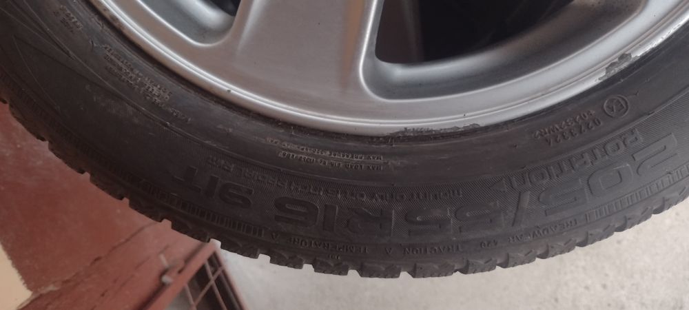 Jante aliaj cu anvelope iarnă