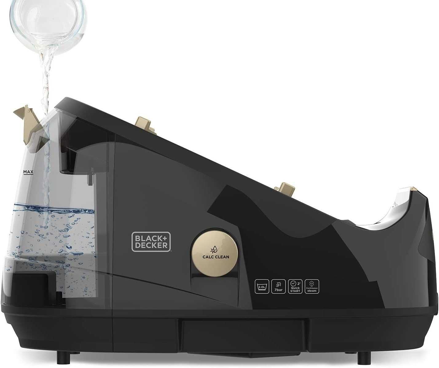 Парогенератор Black+Decker (BXSS2400E) 7 Bar 2400W пара от 130 g/min