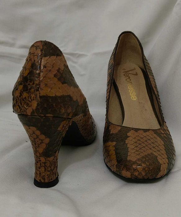 pantofi piele sarpe VERONESE