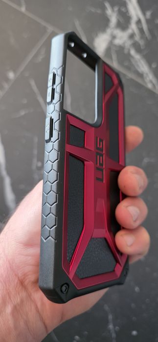 Husa UAG Monarch red S21 Ultra originala noua nefolosita